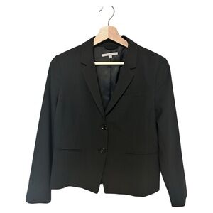 GAP Women's Blazer - Black - Size 10 Petite